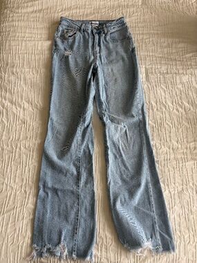 Abound light wash straight legged jeans